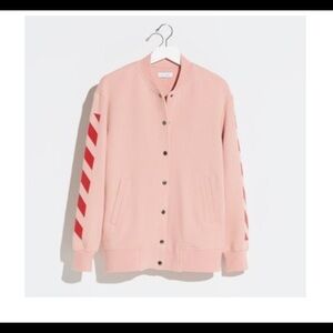 Women's k/lab oversized bomber jacket NWT